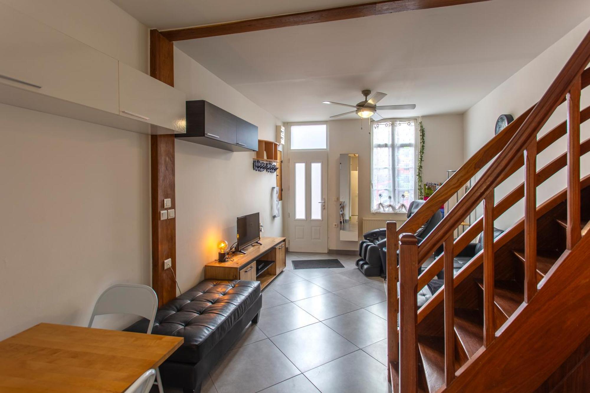 Апартаменти La P'Tite Recre, 3 Couchages, Sauna, Balneo Ам'єн Екстер'єр фото
